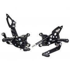 Bonamici Racing Aluminium Rearsets for the Aprilia RSV4 / Tuono V4 (2017+) - Reverse Shift